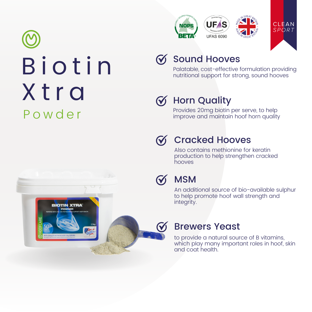 Biotin For Horses | Biotin Xtra – Equine America